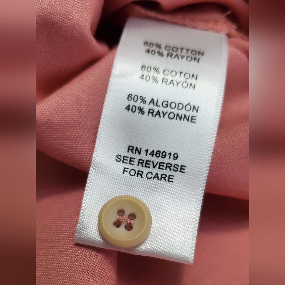 Pink Button-Up Shirt - Picture 7 of 7